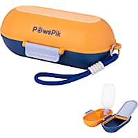 PawsPik Fold & Go 2-in-1 Pet Travel Food & Water Feeder