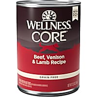 Wellness CORE Natural Grain Free Beef Venison & Lamb Wet Dog Food
