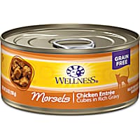 Wellness Complete Health Natural Grain Free Morsels Chicken Entree Wet Cat Food