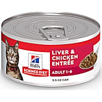 Hill's Science Diet Adult Liver & Chicken Entree Canned Wet Cat Food
