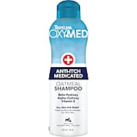 TropiClean OxyMed Medicated Anti Itch Oatmeal Shampoo for Pets