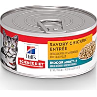Hill's Science Diet Adult Indoor Savory Chicken Entree Canned Cat Food