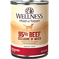 Wellness 95% Beef Natural Grain Free Recipe Wet Dog Food