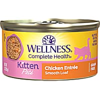 Wellness Complete Health Kitten Chicken Pate Canned Wet Food