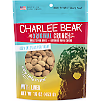 Charlee Bear Original Crunch Chicken Liver Dog Treats