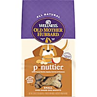 Old Mother Hubbard by Wellness Classic P-Nuttier Natural Small Oven-Baked Biscuits Dog Treats