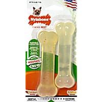 Nylabone Flexi Chew Chicken and Original Flavored Petite Bones Value Pack