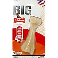 Nylabone Big Chews Beef Leg Bone for Big Dogs Chicken Flavor