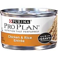 Purina Pro Plan Chicken & Rice Entree in Gravy Adult Wet Cat Food