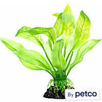 Imagitarium Amazon Sword Green Plastic Aquarium Plant