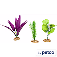 Imagitarium Foreground Multi-Pack Silk Aquarium Plants