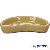 Imagitarium Ceramic Kidney Terrarium Dish for Reptiles