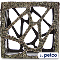 Imagitarium Resin Rustic Cube Aquatic Decor