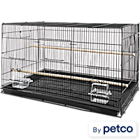 18 Small Parakeet Wire Bird Cage for Finches Canaries Hanging Travel Bird  House 817549020884