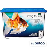 UDIYO Fish Tank, Aquarium Tank Kit, 6 Ventilation Holes Stackable
