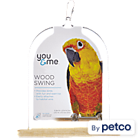 You & Me Multi-color Zigzag Rope Bird Perch, Large