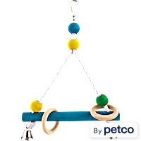 You & Me Bird Perch Swing with Bells