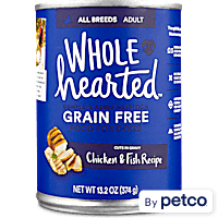 WholeHearted Grain Free Adult Chicken and Fish Recipe Wet Dog Food