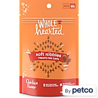 WholeHearted Savory & Tasty Soft Cat Treats - Chicken Recipe