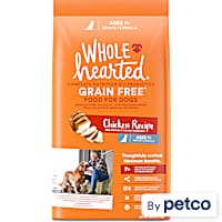 WholeHearted Grain Free Senior Chicken Recipe Dry Dog Food