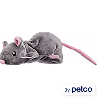Leaps & Bounds Grey Rat Cat Toy
