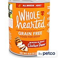 WholeHearted Grain-Free Adult Chicken Dinner Wet Dog Food