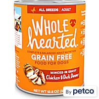 WholeHearted Grain-Free Adult Chicken and Duck Dinner Wet Dog Food