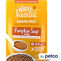 WholeHearted Pumpkin Soup Puree Dog Meal Topper