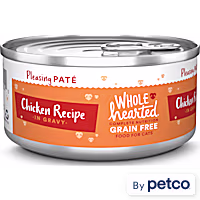 WholeHearted Grain Free Chicken Recipe Pate Adult Wet Cat Food
