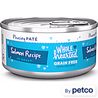 WholeHearted Grain Free Salmon Recipe Pate Adult Wet Cat Food