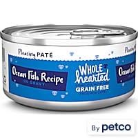 WholeHearted Grain Free Ocean Fish Recipe Pate Adult Wet Cat Food