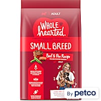 WholeHearted Grain Free Small-Breed Beef and Pea Recipe Adult Dry Dog Food