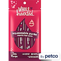 WholeHearted Tuna Recipe Puree Squeezable Cat Treats