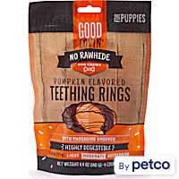 Good Lovin' No Rawhide Pumpkin Flavored Puppy Teething Rings