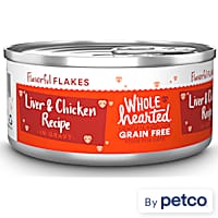 WholeHearted Grain-Free Chicken & Liver Recipe Flakes in Gravy Wet Cat Food
