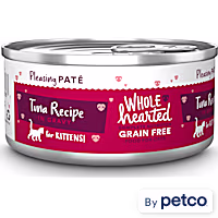 WholeHearted Grain-Free Tuna Recipe Pate Wet Kitten Food