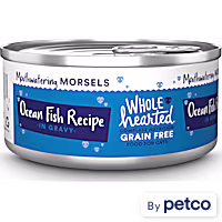WholeHearted All Life Stages Grain-Free Oceanfish Recipe Morsels in Gravy Wet Cat Food