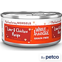 WholeHearted All Life Stages Grain-Free Chicken & Liver Recipe Morsels in Gravy Wet Cat Food