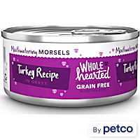 WholeHearted All Life Stages Grain-Free Turkey Recipe Morsels in Gravy Wet Cat Food