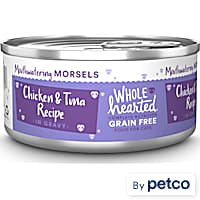 WholeHearted All Life Stages Grain-Free Chicken & Tuna Recipe Morsels in Gravy Wet Cat Food
