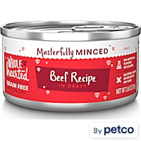 WholeHearted All Life Stages Grain-Free Beef Recipe Minced in Gravy Wet Cat Food