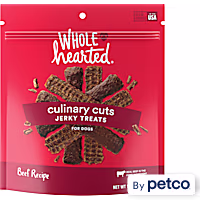 WholeHearted Culinary Cuts Beef Recipe Jerky Dog Treats