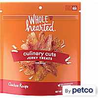 WholeHearted Culinary Cuts Chicken Recipe Jerky Dog Treats