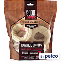 Good Lovin' Rawhide Donuts for Dogs