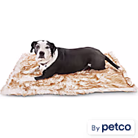 Reddy Brown Faux-Fur & Fleece Pet Throw