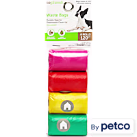 So Phresh Multicolor Unscented Dog Waste Bags