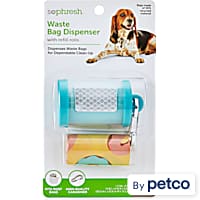 So Phresh Teal Dog Waste Bag Dispenser with Refills