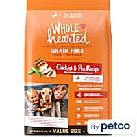 WholeHearted Grain Free All Life Stages Chicken & Pea Recipe Dry Dog Food