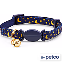 YOULY Moon & Star Breakaway Kitten & Cat Collar