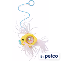 Leaps & Bounds Rattle Fish Kitten Teaser Toy